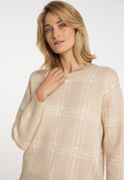 usha BLUE LABEL Women's Crew Neck Sweater