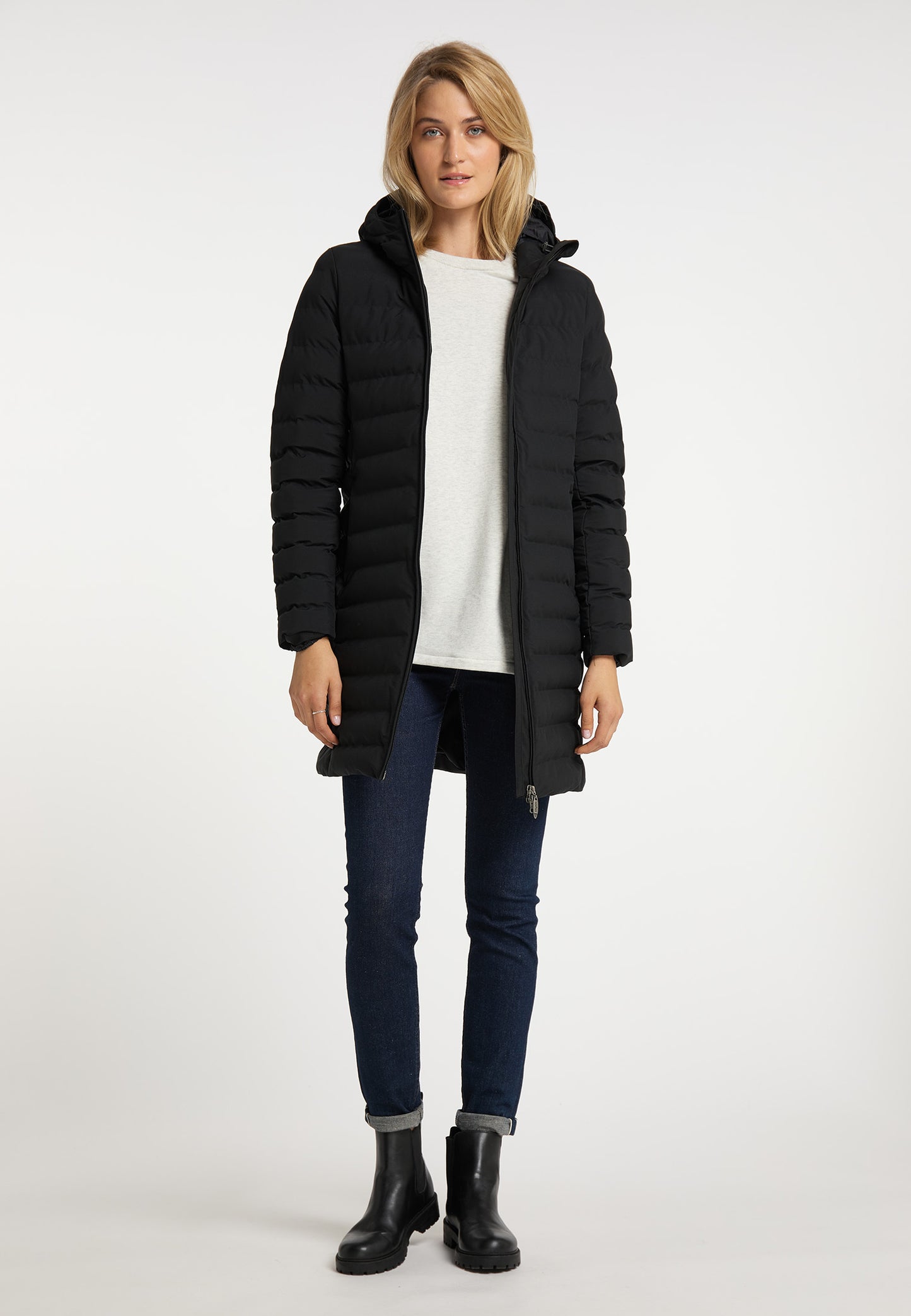 usha BLUE LABEL Women's Quilted Coat
