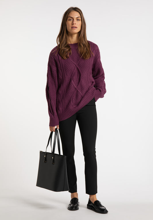 usha Women's Crew Neck Sweater
