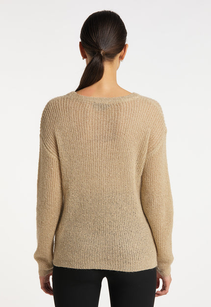 usha BLACK LABEL Kobiety sweter z okrągłym dekoltem