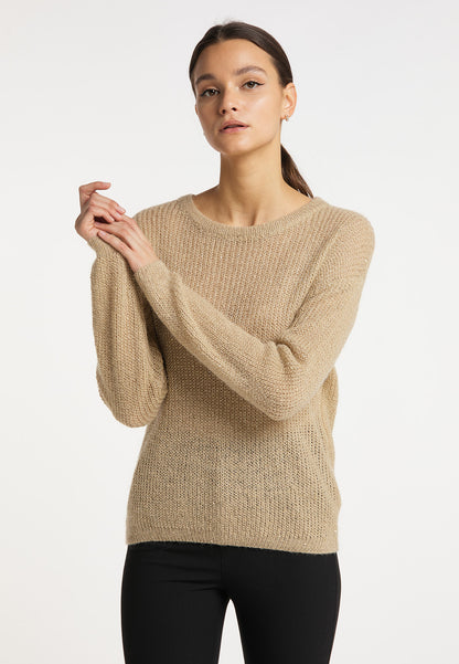 usha BLACK LABEL Women's Crew Neck Sweater