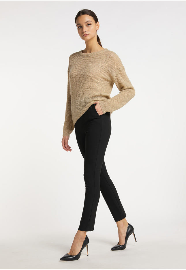 usha BLACK LABEL Women's Crew Neck Sweater