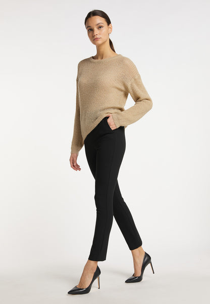 usha BLACK LABEL Women's Crew Neck Sweater