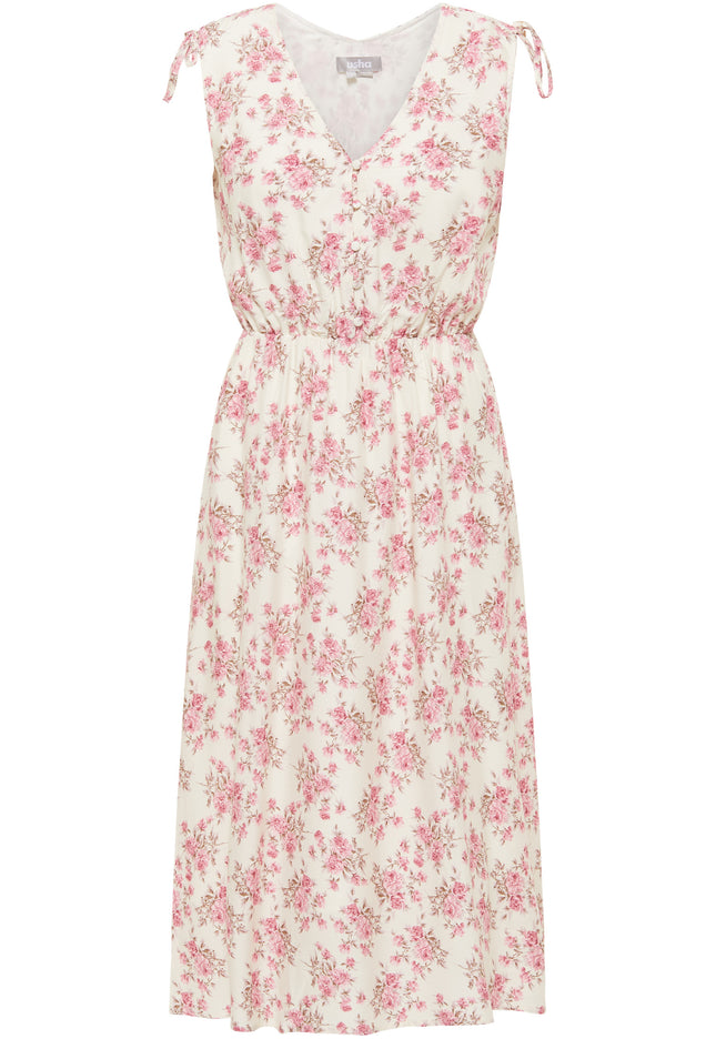 usha Women's Dress With Floral Print