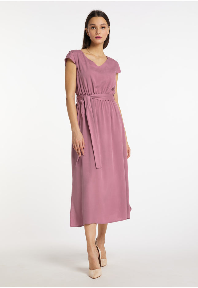 usha Damen Maxi Kleid