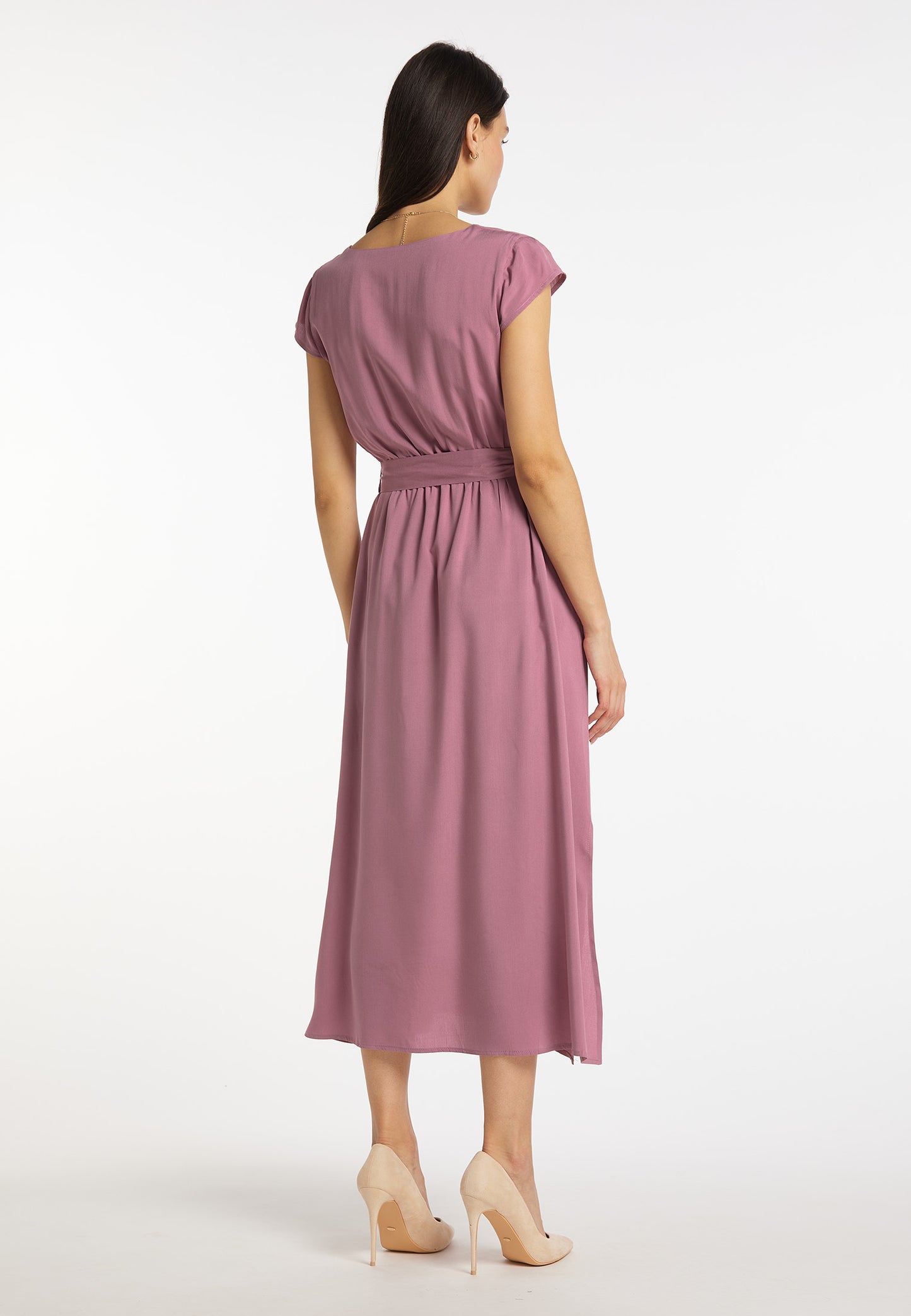 usha Damen Maxi Kleid
