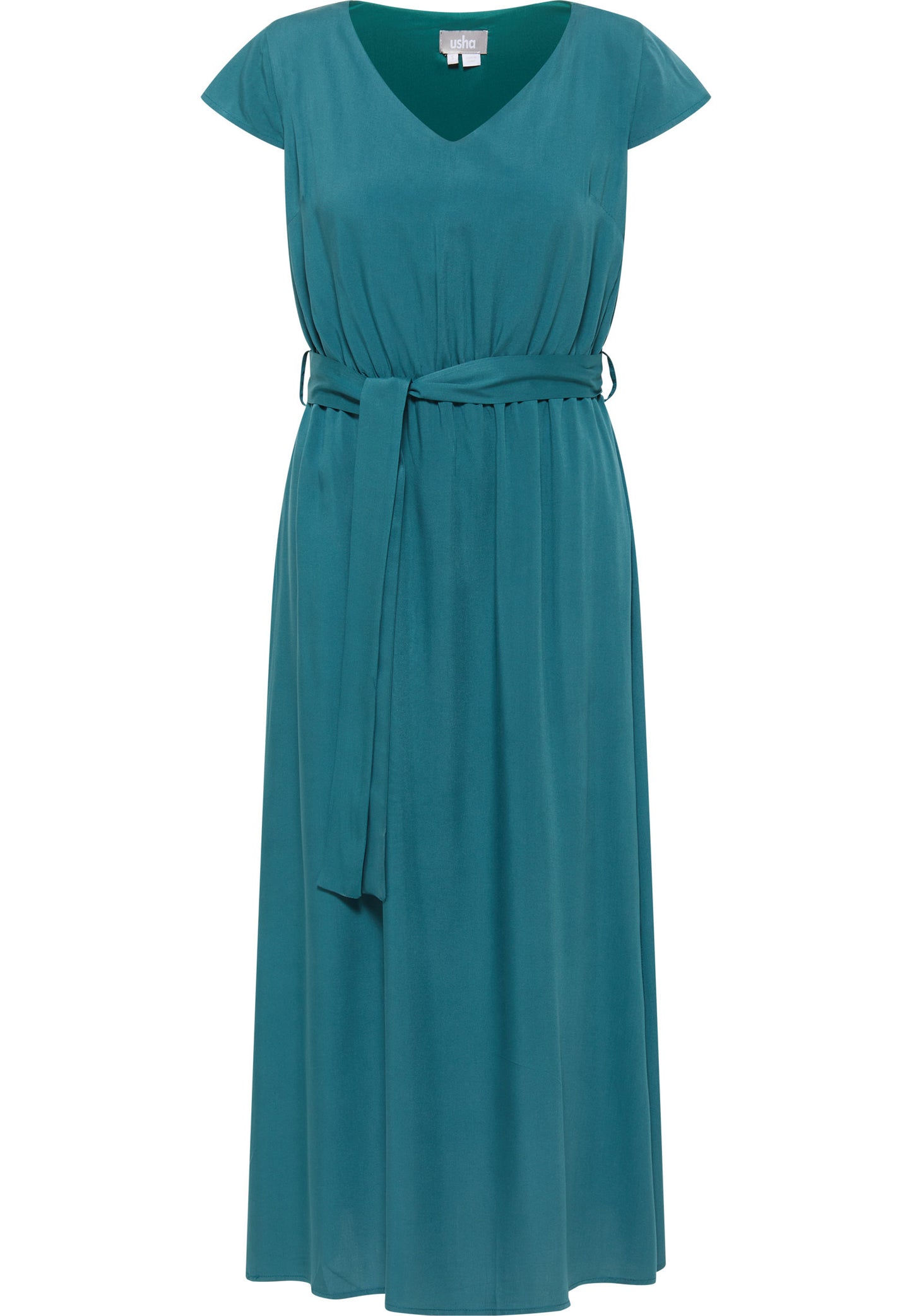 usha Damen Maxi Kleid