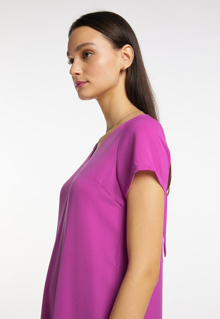 usha Damen Midi Kleid