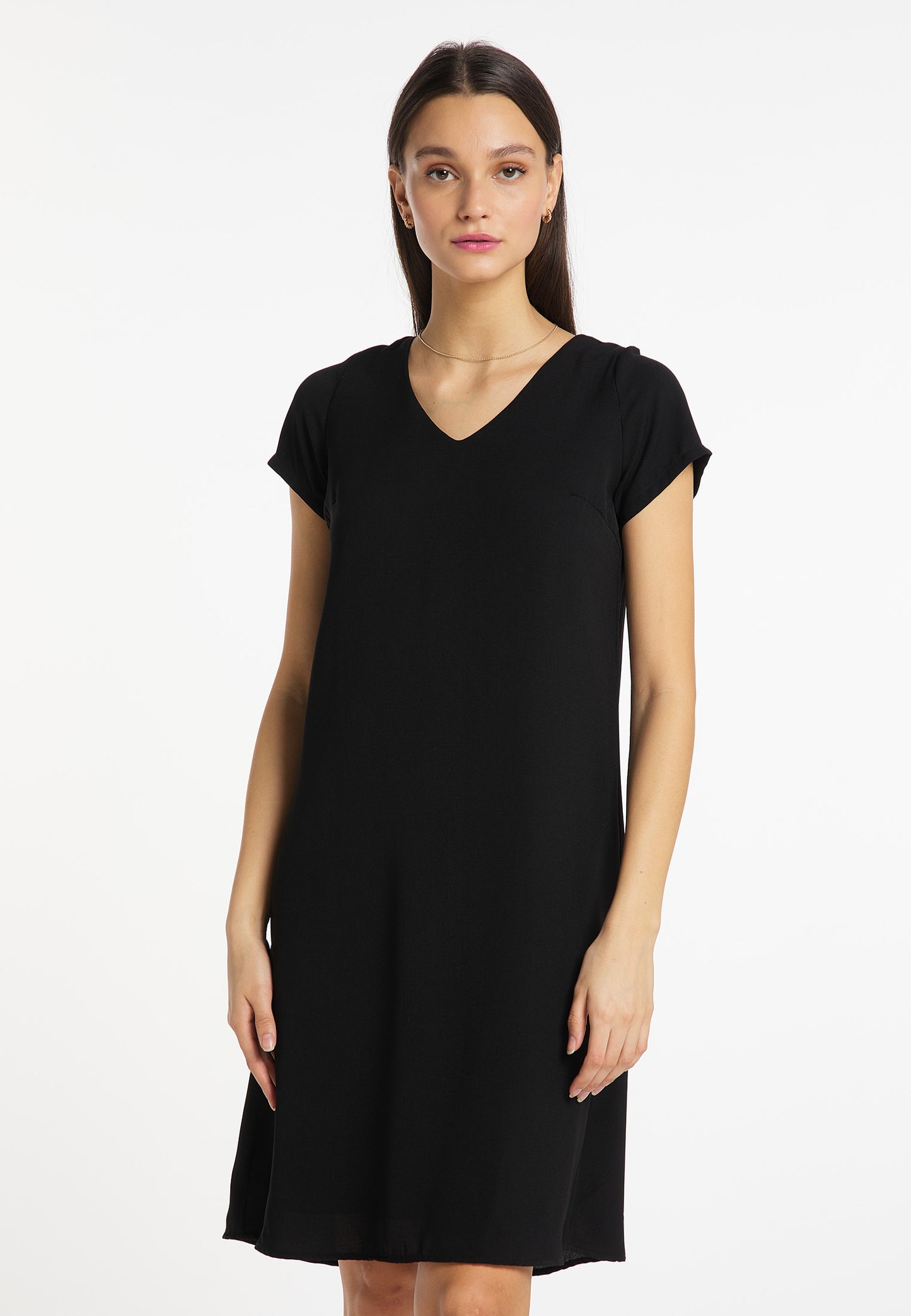 usha Damen Midi Kleid