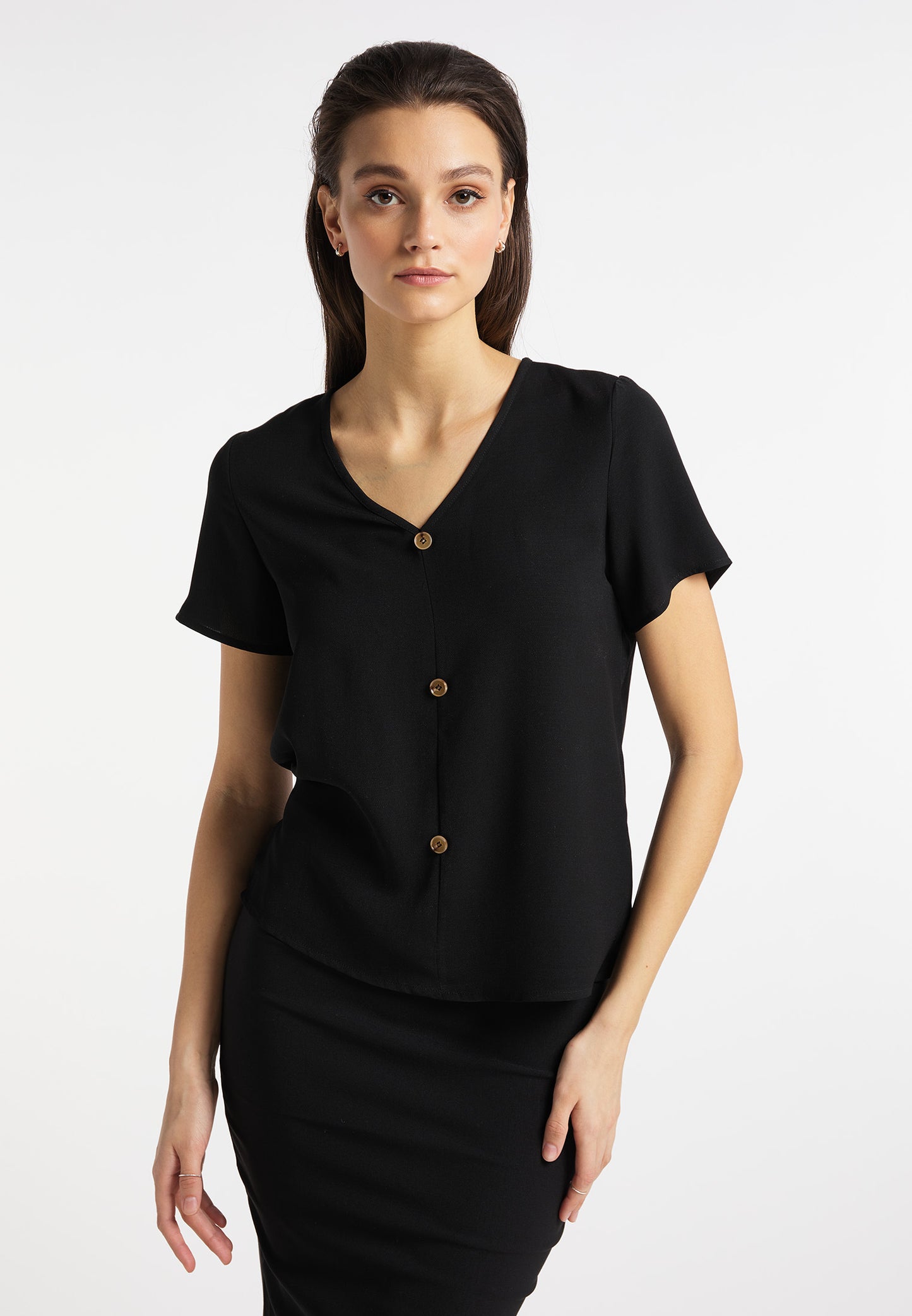 usha BLACK LABEL Women's Blouse Shirt