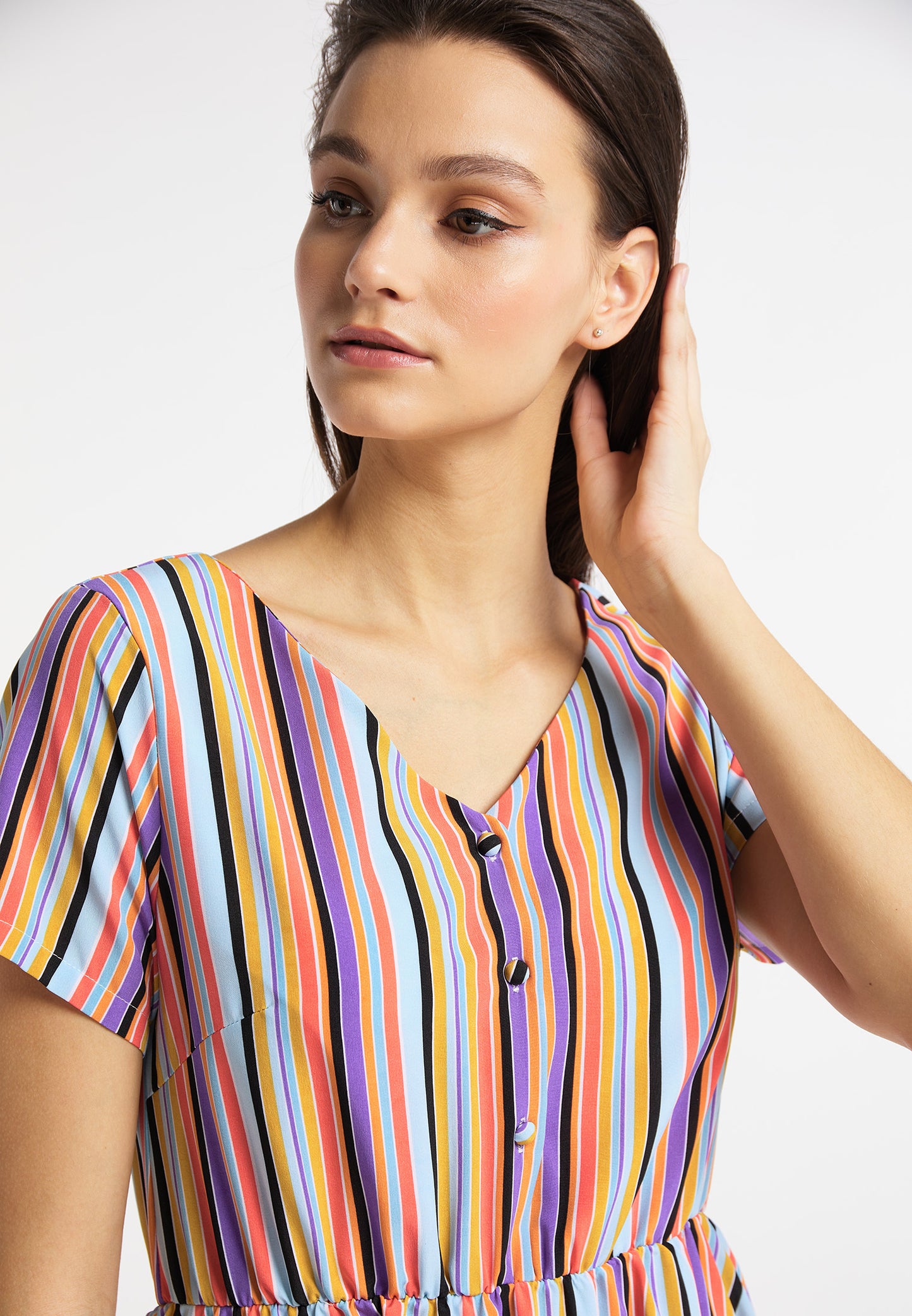 usha BLUE LABEL Women's Midi Dress