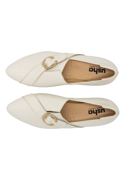 usha BLACK LABEL Women's Loafers Aus Leder