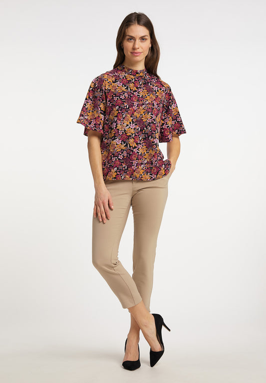 usha Women's Short Sleeve Blouse