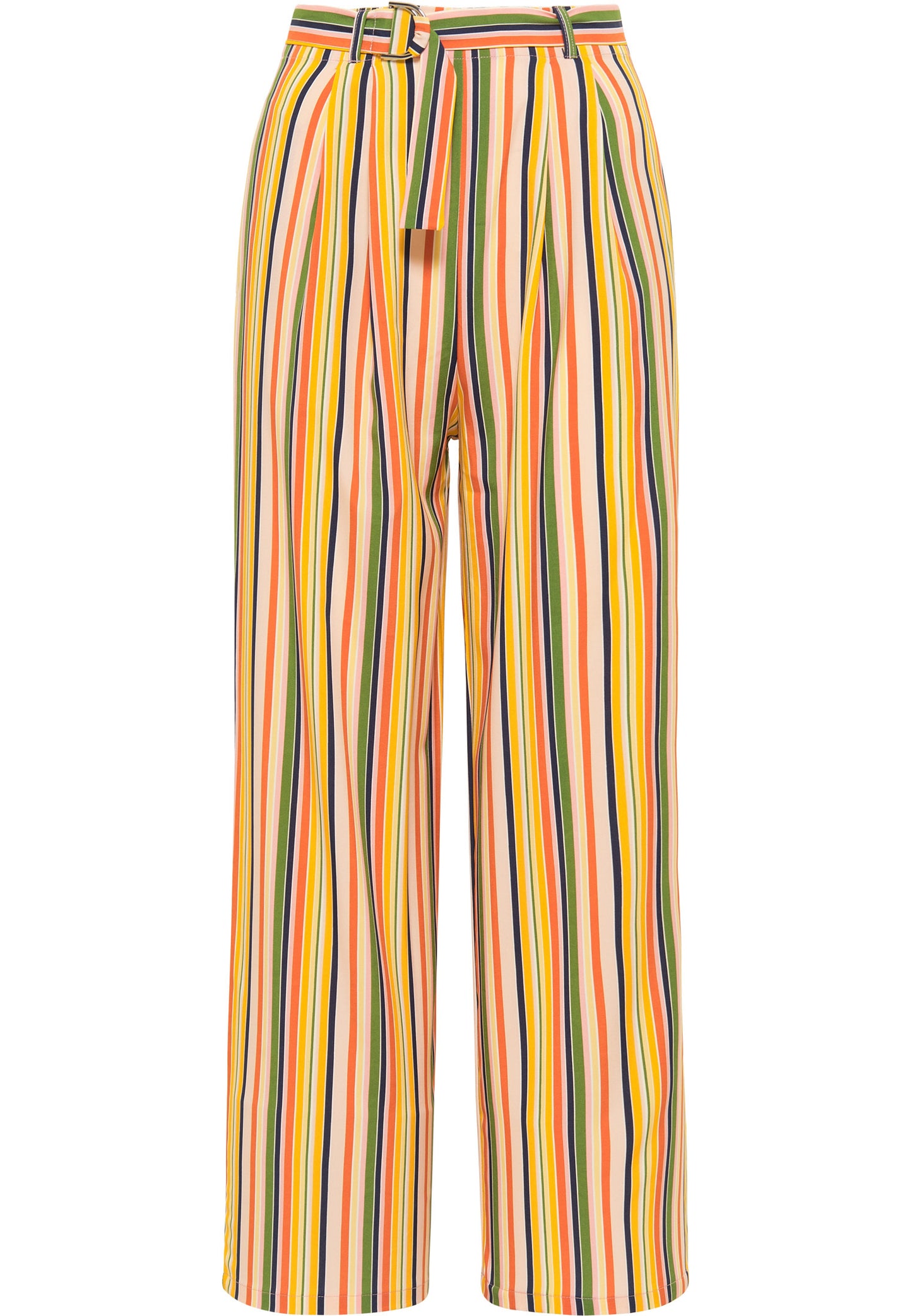 usha BLUE LABEL Women's Trousers With Stripes