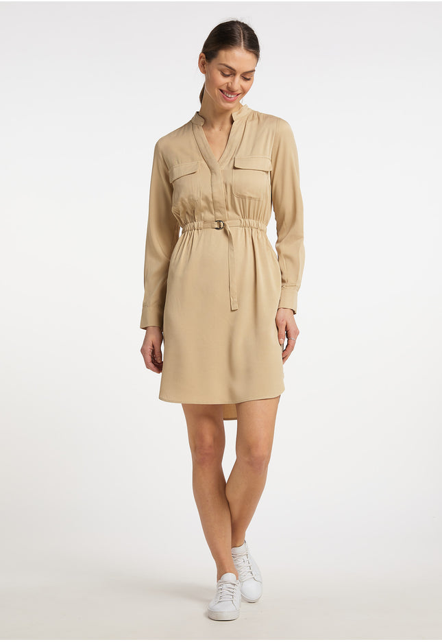 usha BLUE LABEL Women's Dress With Long Sleeves