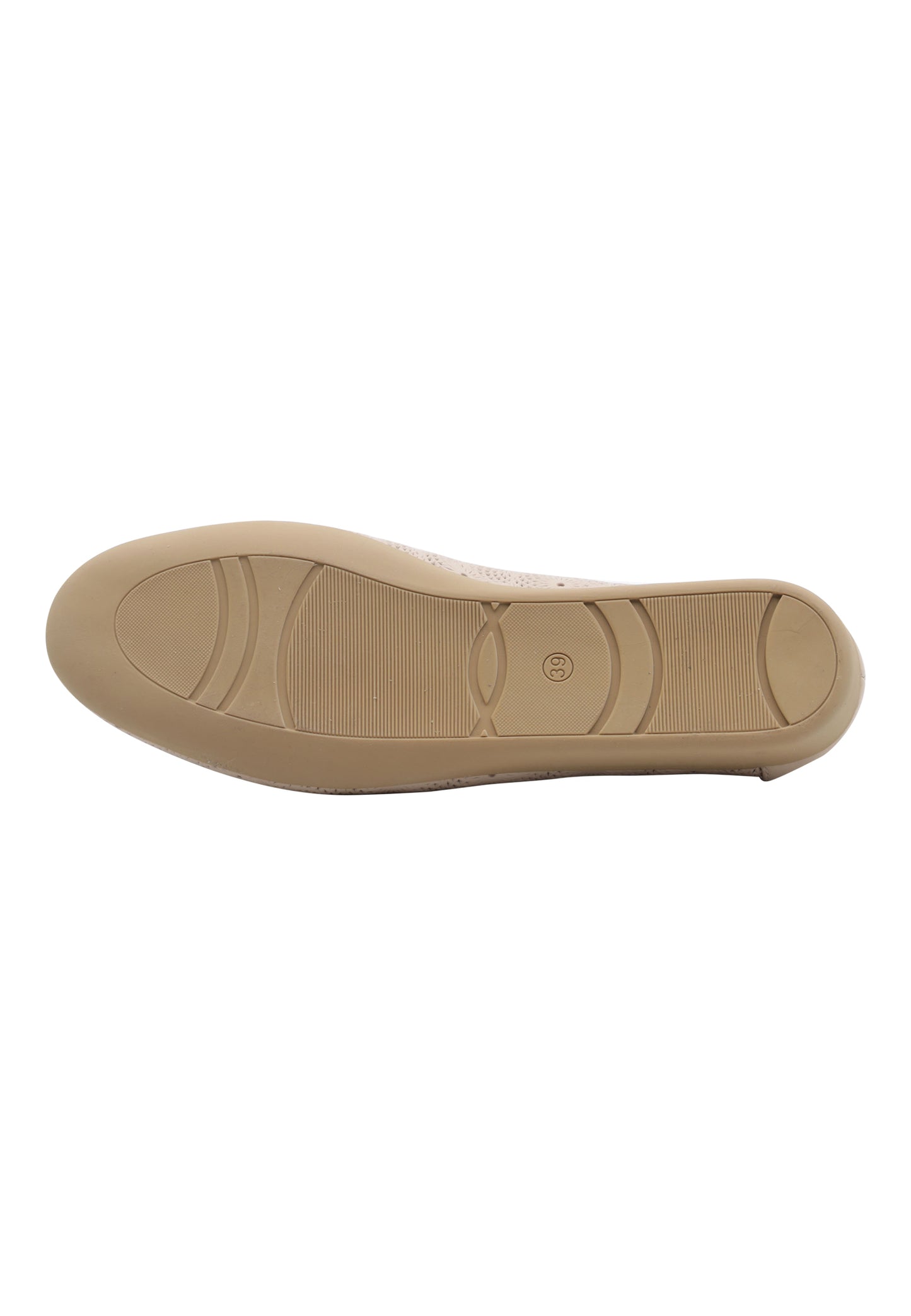 usha Damen Leder Ballerinas