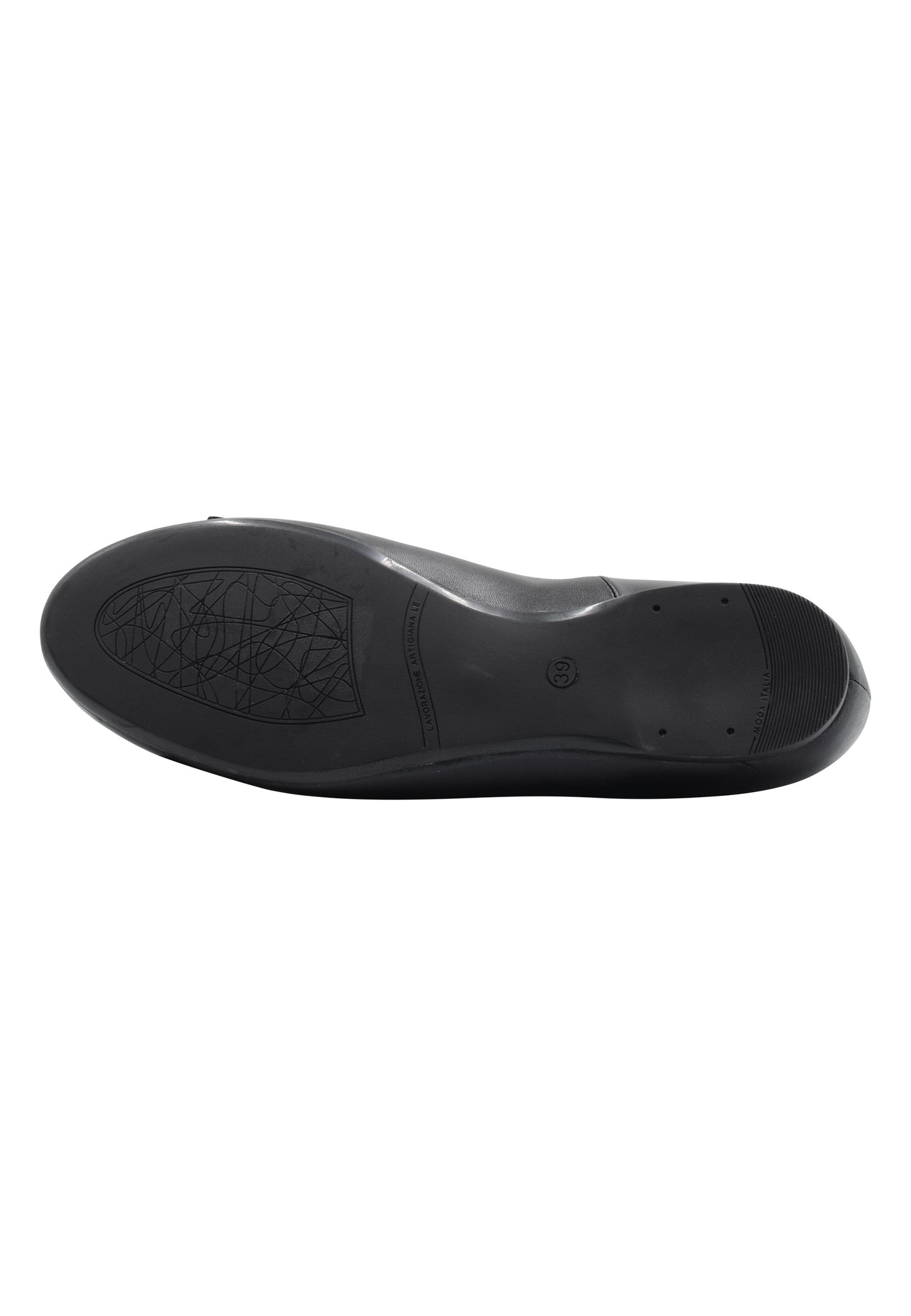 usha Damen Leder Ballerinas