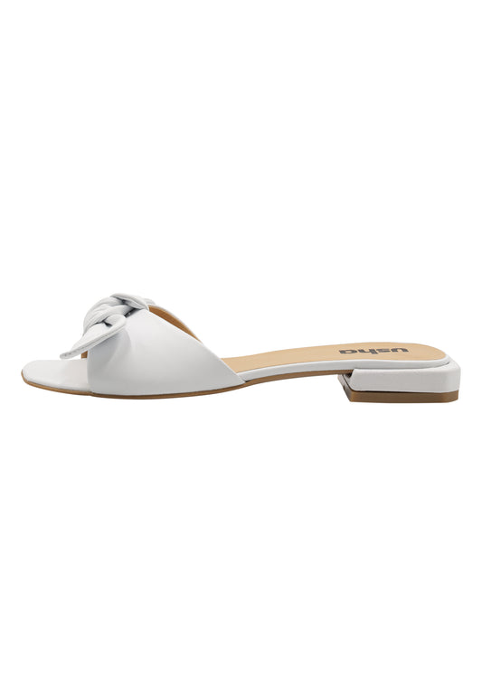 usha Women's Leather Sandal