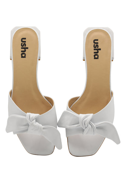 usha Damen Leder Sandale