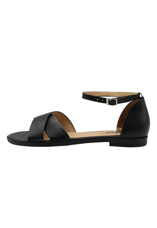 usha BLUE LABEL Women's Leather Sandals