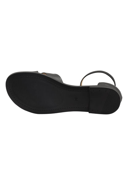 usha BLUE LABEL Women's Leather Sandals