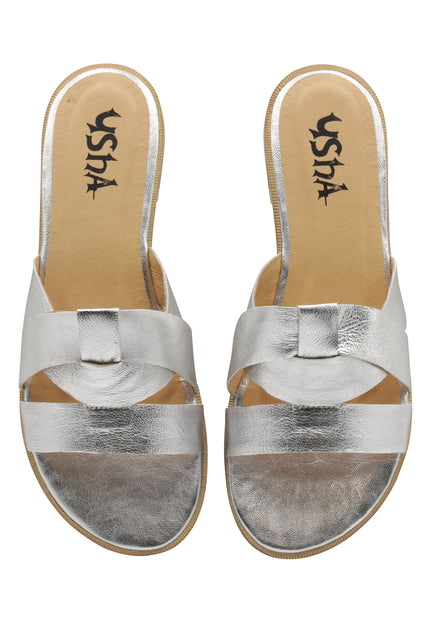 usha FESTIVAL Damen Leder Sandalen