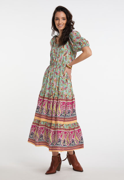 usha FESTIVAL Damen Paisley-Print Midi Kleid