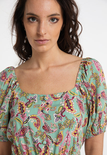 usha FESTIVAL Damen Paisley-Print Midi Kleid