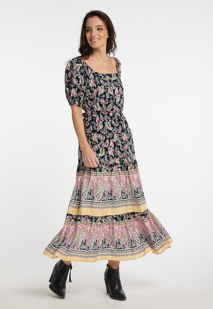 usha FESTIVAL Damen Paisley-Print Midi Kleid