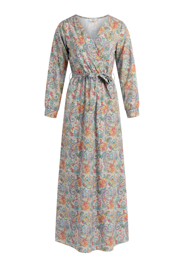 usha FESTIVAL Damen Paisley-Print Maxi Kleid