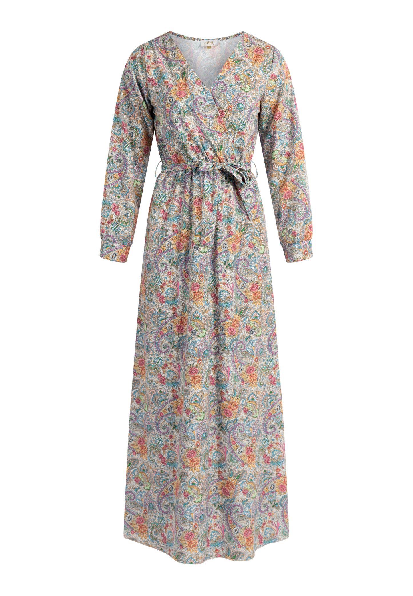 usha FESTIVAL Kobiety's Paisley Print Maxi Sukienka