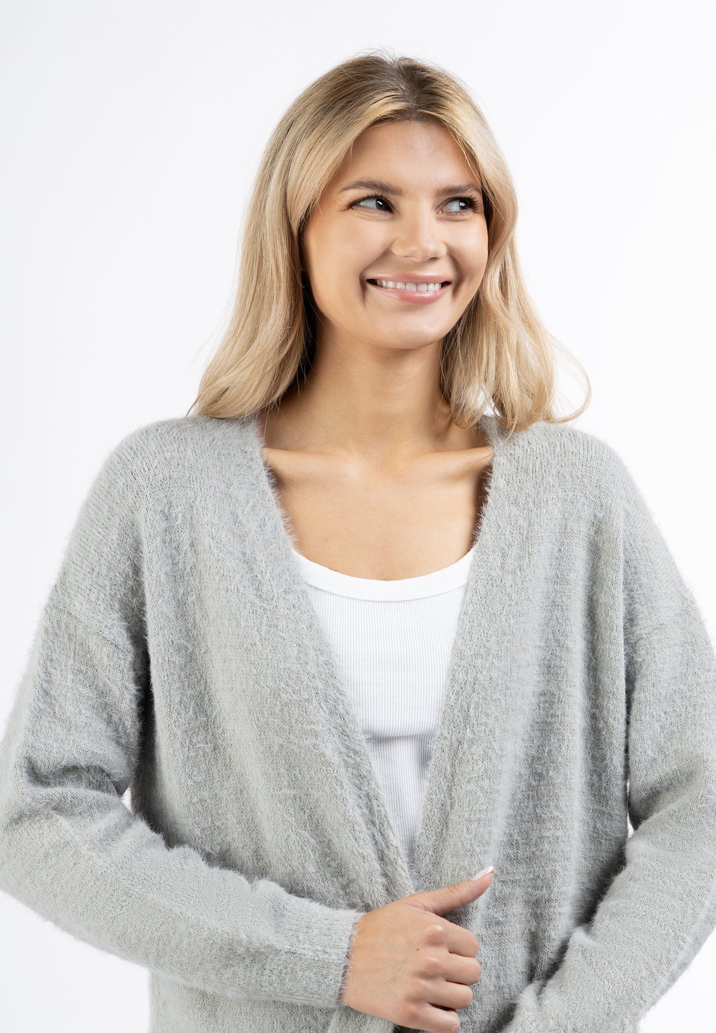 usha Damen Strickjacke
