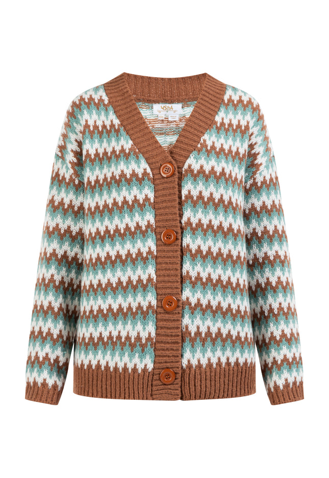 usha FESTIVAL Women's Cardigan With Button
