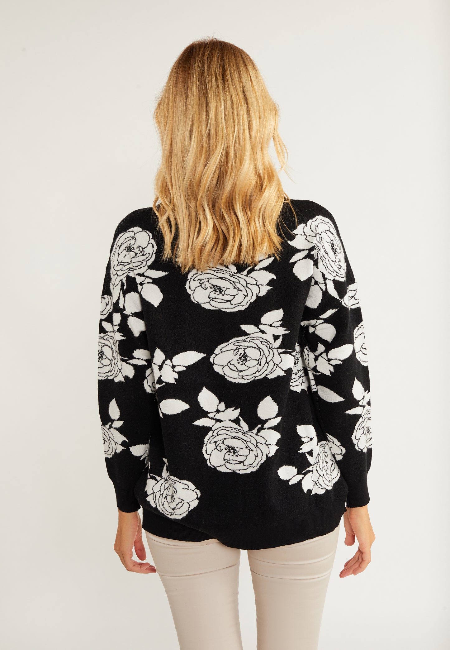 usha Damen Cardigan mit Perlen