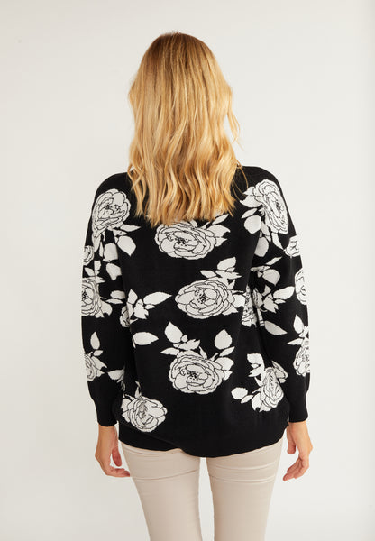 usha Damen Cardigan mit Perlen