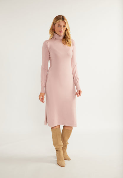 usha WHITE LABEL Women's Midi Knit Dress