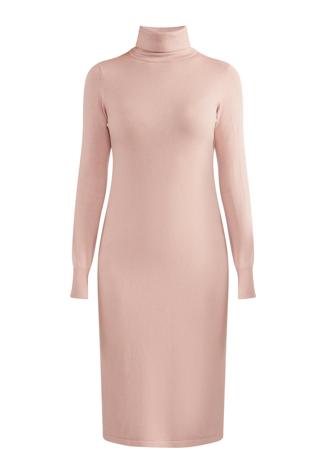 usha WHITE LABEL Women's Midi Knit Dress
