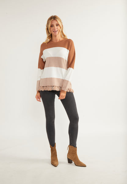 usha FESTIVAL Kobiety Sweter Oversize z Dzianiny