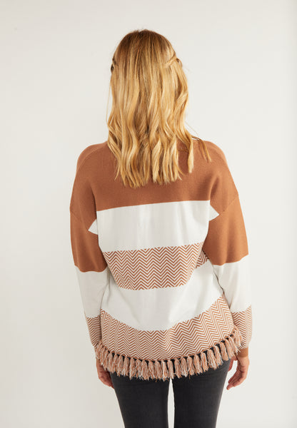 usha FESTIVAL Kobiety Sweter Oversize z Dzianiny