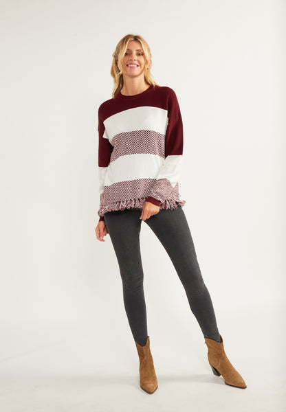 usha FESTIVAL Kobiety Sweter Oversize z Dzianiny