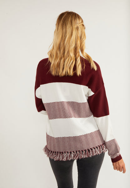 usha FESTIVAL Kobiety Sweter Oversize z Dzianiny