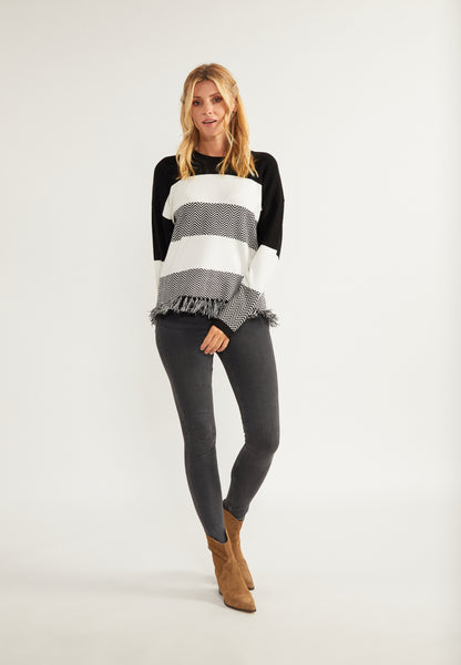usha FESTIVAL Kobiety Sweter Oversize z Dzianiny