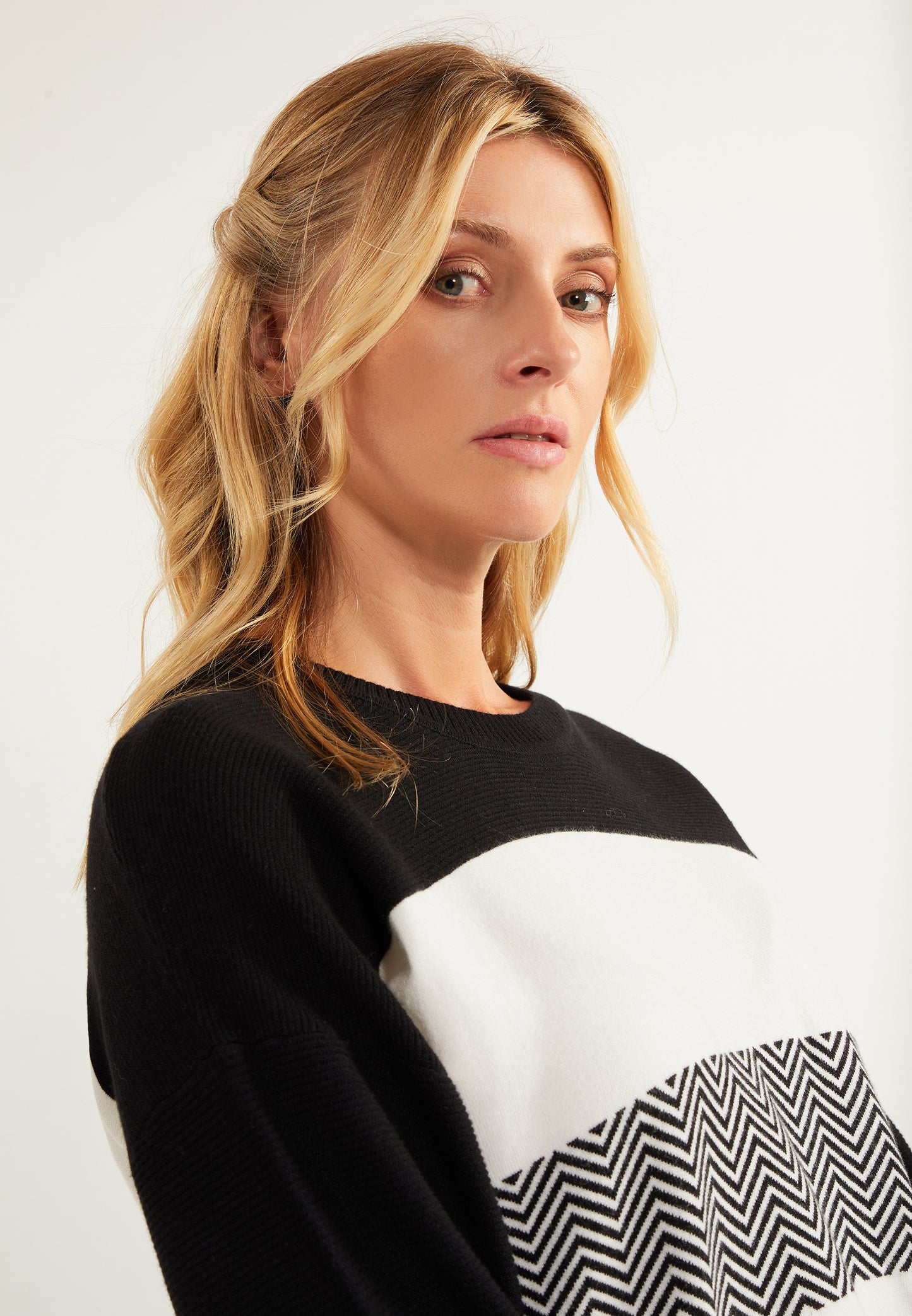 usha FESTIVAL Kobiety Sweter Oversize z Dzianiny