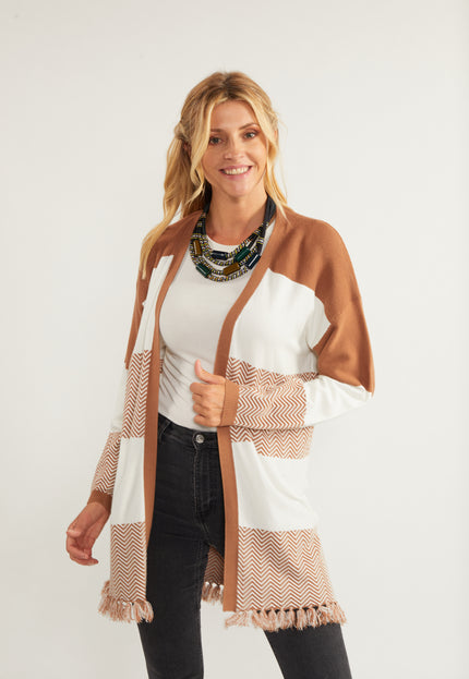 usha FESTIVAL Damen Offene Strickjacke