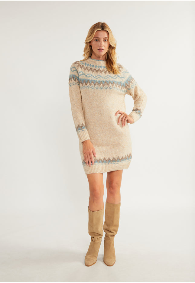 usha BLUE LABEL Women's Knit Dress