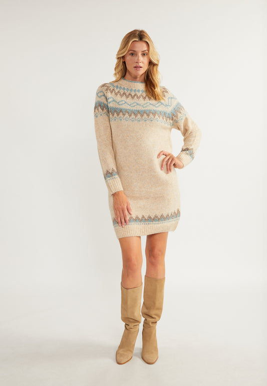 usha BLUE LABEL Women's Knit Dress