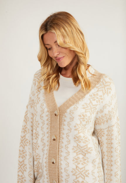 usha BLUE LABEL Women's Oversized Cardigan