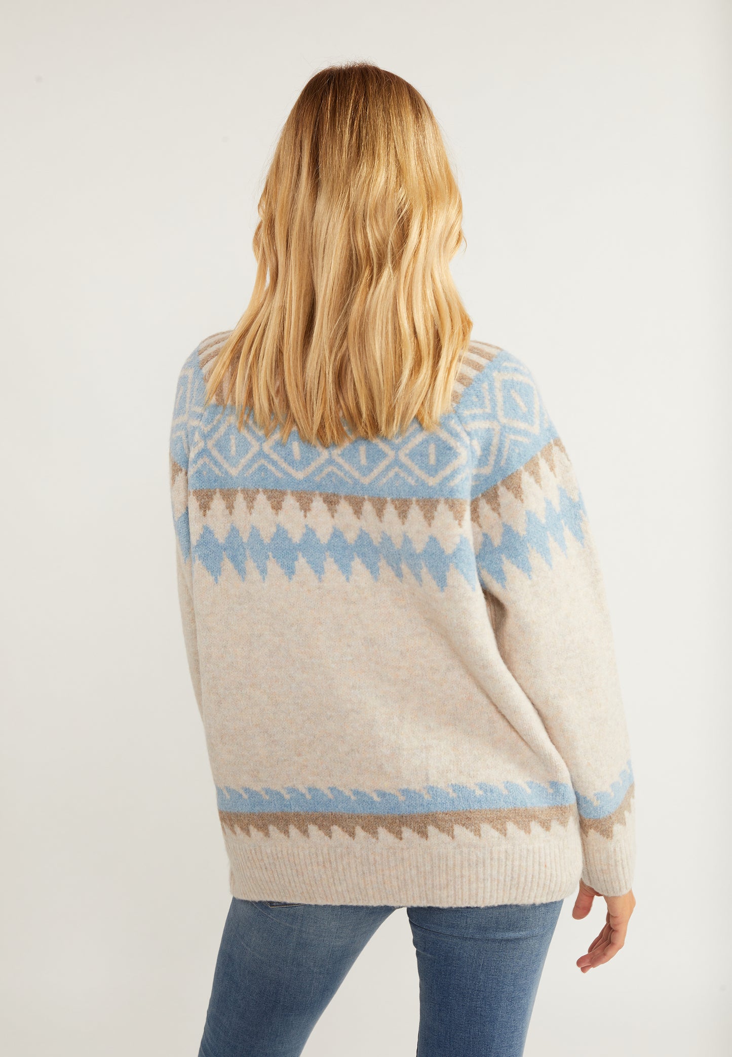 usha BLUE LABEL Women's Cardigan With Button