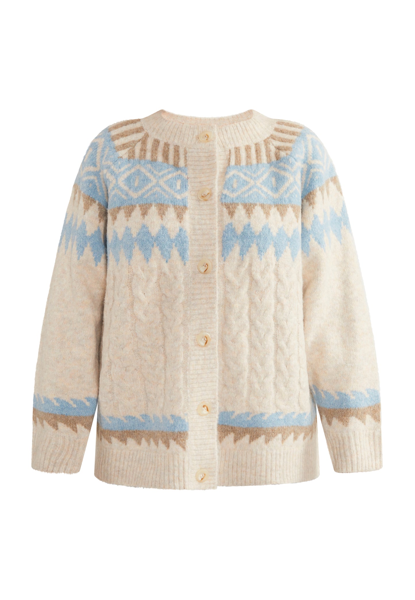 usha BLUE LABEL Women's Cardigan With Button