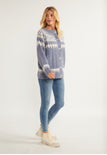 Blue Multicolored